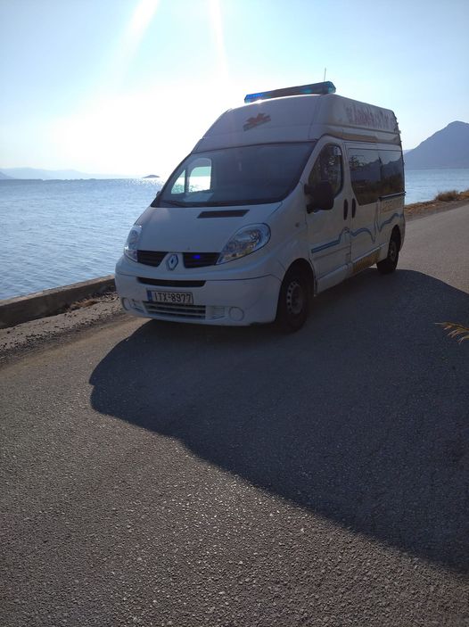 Ιδιωτικό Ασθενοφόρο σε επιφυλακή σε αθλητική διοργάνωση