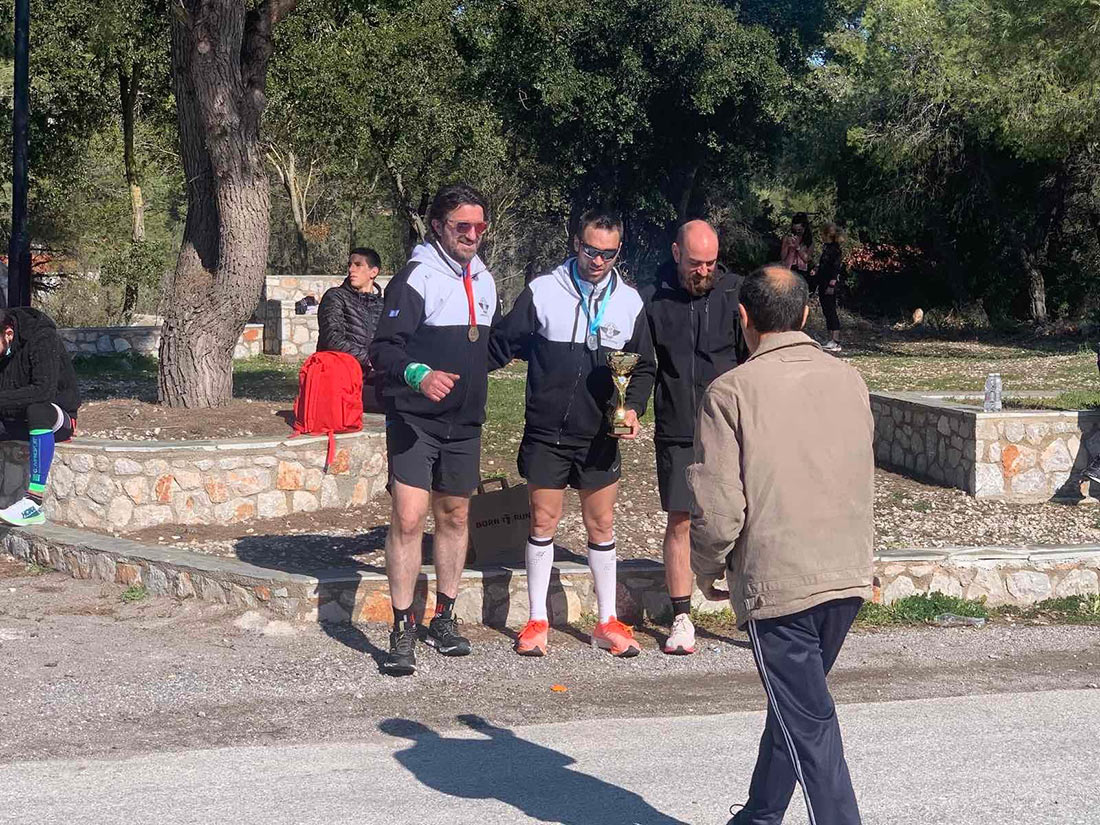 Στιγμιότυπο από αθλητρικό γεγονός που κάλυψε με ασθενοφόρο η Ambulance Orthopedisi